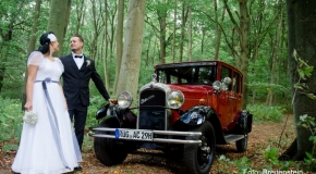 Hochzeit mit der Oldtimer-Limousine